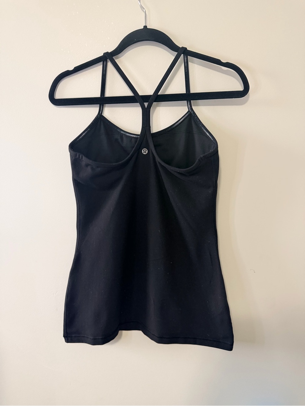 lululemon athletica Black Strappy Support Camisole
